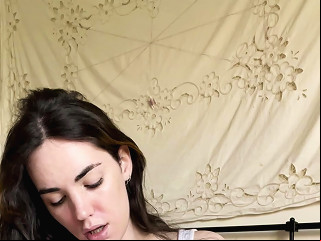 DRTUBER @ A Dark-haired Transgender Person Masturbating On Camera At Drtuber