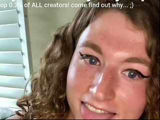 ASHEMALETUBE @ Self-inflicted Facial Sex Act With A Hot Sissy