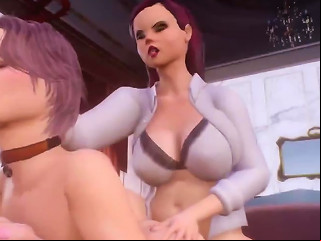 XHAMSTER @ A Dominant Mature Woman Whomisces With A Young Male In A 3d Animated Video