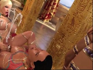 XOZILLA @ Curvy Schoolgirl Acts In A Threesome Animated Porn Video